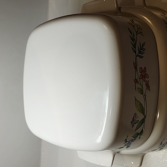 Corningware my garden Casserole dish 4pcs 2L 1.5L with lid (1999-2000s) - Picture 7 of 9